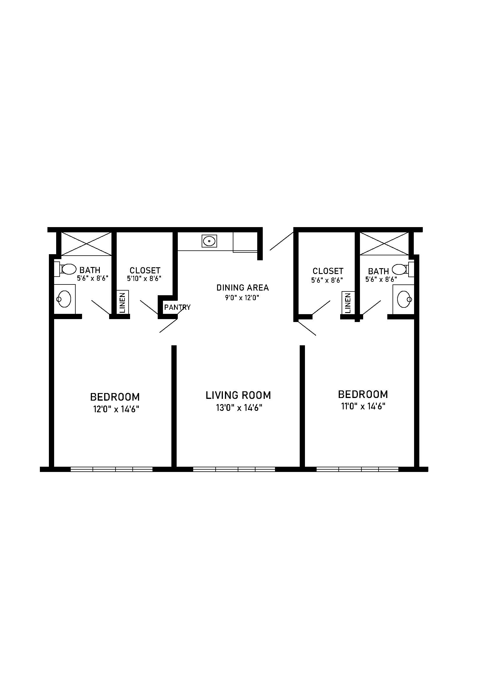 holmstad CL 2-bedroom FP